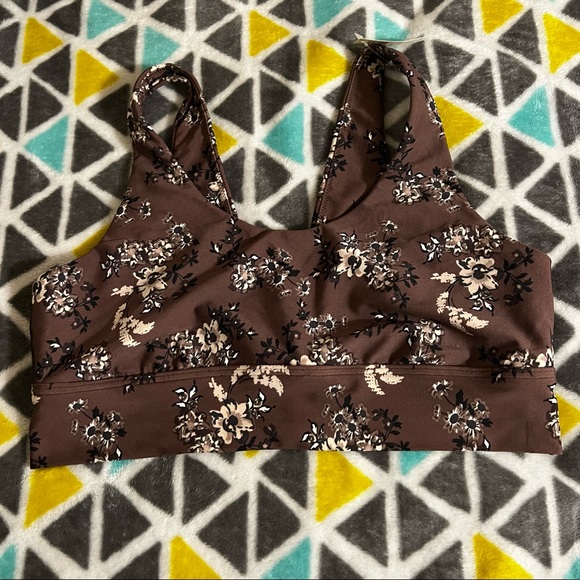 aerie Other - Aerie floral sports bra